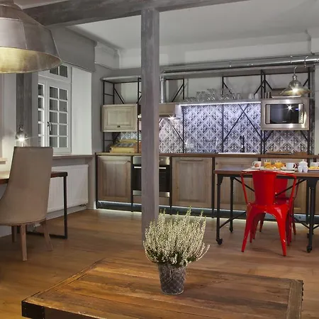 Patio - Old Town Apartment Gdansk